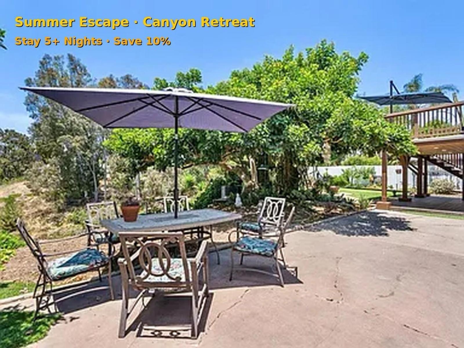 Canyon View 2Br Near Beach Balcony Retreat W Parking * San Diego